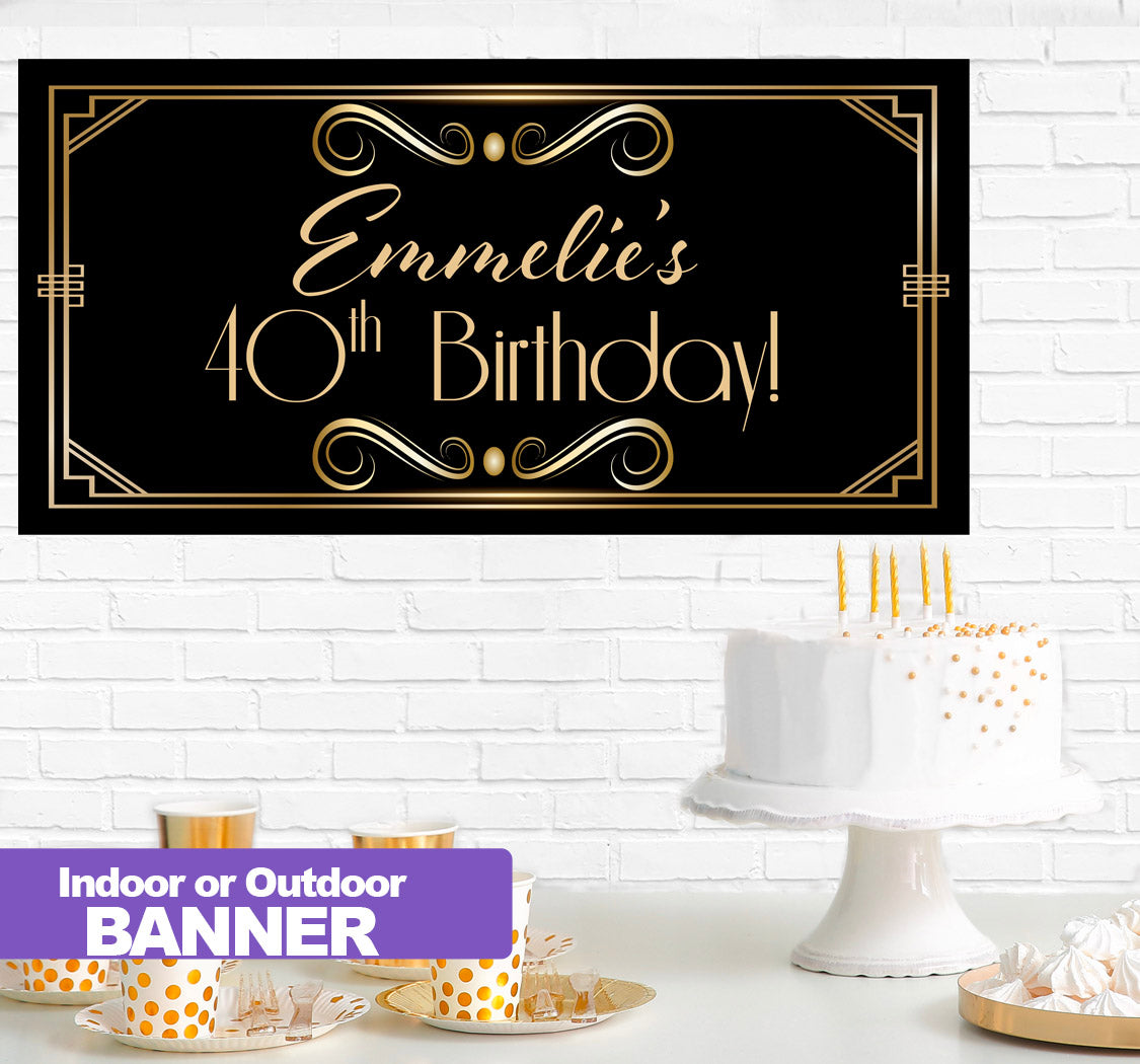 Adult Birthday Banners