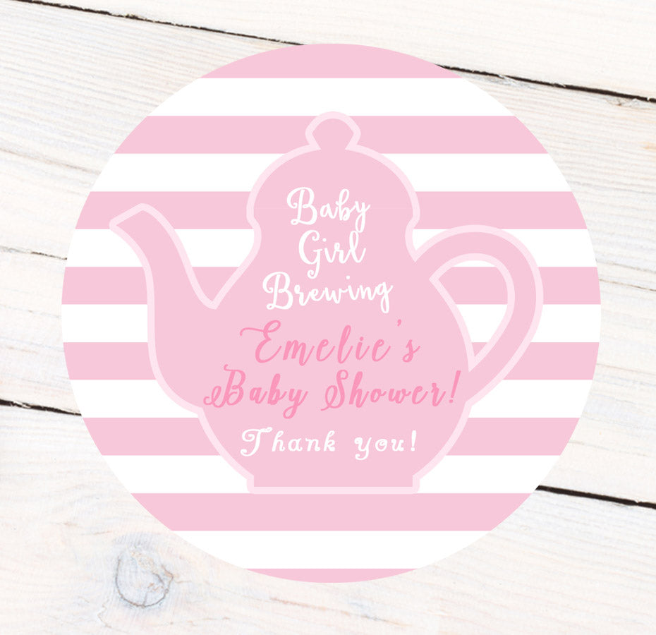 Baby Girl Brewing Favor Label